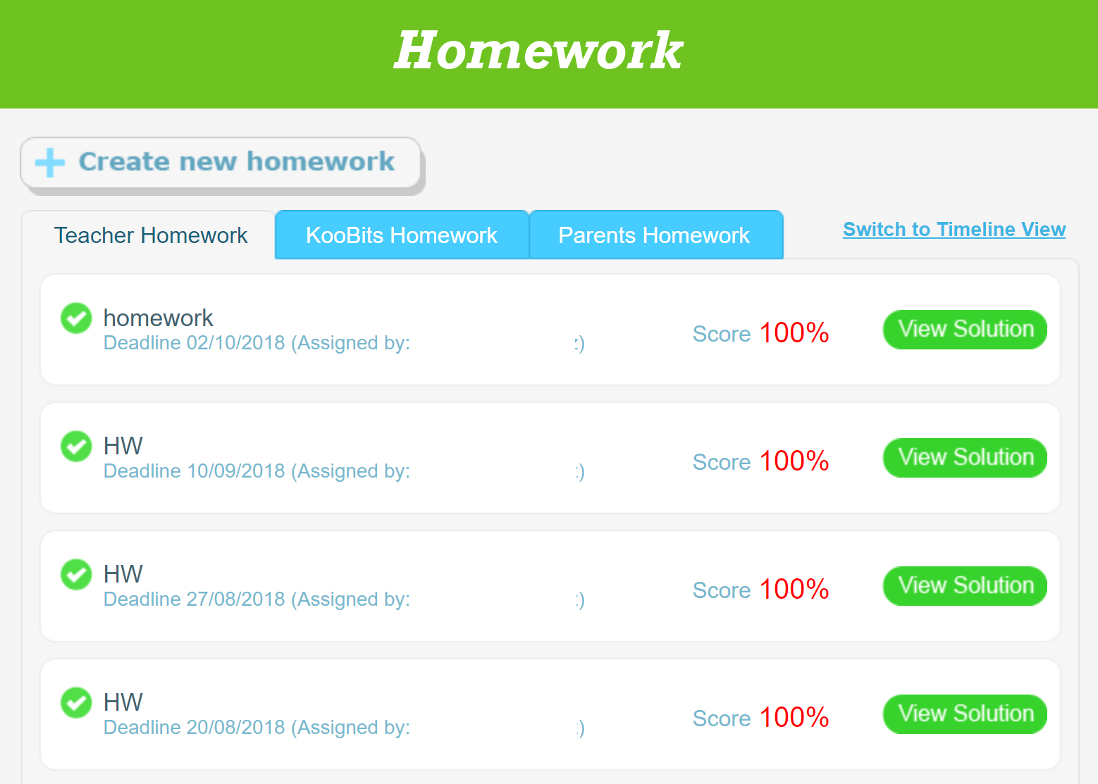 how to check homework online