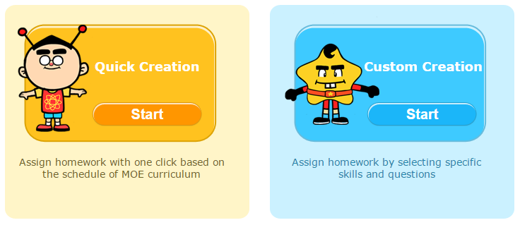 how to assign homework in koobits